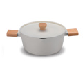 good quality cookware set with different handle casserole