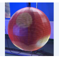 Custom Ceiling Scrolling Sphere LED Video ball