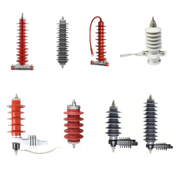 High voltage composite zinc oxide arrester series/polymer type lightning arrester