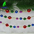 Christmas Ornament Glass Decoration String Ball Chain Gift