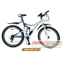 Bicicleta de montanha dupla Suspensoion (ANB10PR-2671)