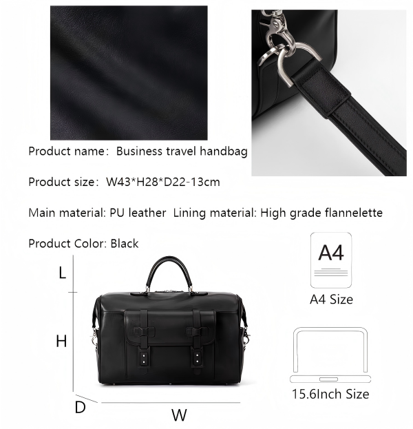 2025 Men's business trip travel bag 2025 Men's business trip travel bag