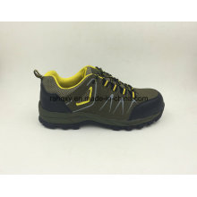 New Designed Safety Shoes Split Nubuck Leather Safety Shoes with Composite Toe Cap (16050)