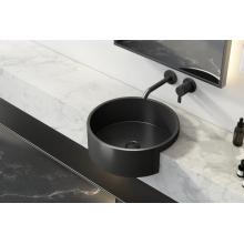 Hot 304 salle de bain moderne Matt Black Wash Basin