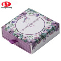 Purple Paper Necklace Gift Box