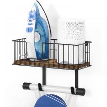 Iron and Ironing Board Storage Organizer