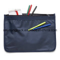 70d Nylon A4 Size Zipper Document Bag for Promotional Gift