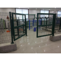 welded steel wire mesh fence swing gate