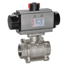 Pneumatic Actuated Ball Valve with limit switch