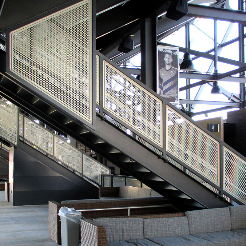 perforated metal balustrade perforated metal balustrade