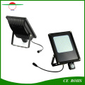 120LED PIR Détecteur de mouvement Flood Light Panneau solaire 6V 6W Waterproof Floodlight avec batterie 6000mAh