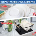 Wooden Handle Kitchenware Metal Dish Rack