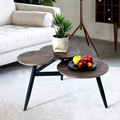 Wooden Table Modern Furniture 3- Legs Side Table