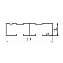 Aluminiumschiebfenster Aluminiumprofil Extrusionsform