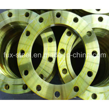 Flanges de chapa de pintura ASTM / ANSI / Asme dourado