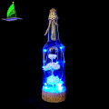 New Design Christmas Glass Bottle With Led Lights