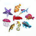 Sea World Animal Iron On Embroidery Patches Organism