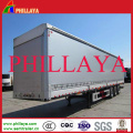 40ft BPW eixos Euro estilo cortina lateral Van Trailer