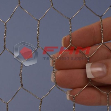 Treillis métallique hexagonal fabriqué par un fil d&#39;acier inoxydable