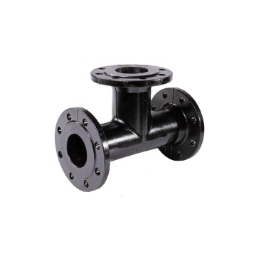 GGG50 Flange Ductile Iron Pipe Fitting Flange Tee