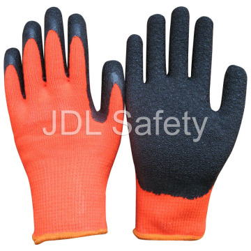Latex Work Glove with High Visibility (LY2025)