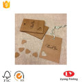 Fashion Kraft Paper Printed Tag for Clothes