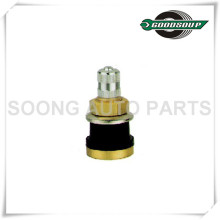 TR575 Brass Tubeless Truck and Bus Tire Valves