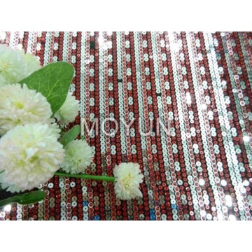 POLY KNITTING WITH 5MM +7MM SEQUIN EMBROIDERY 50 52"