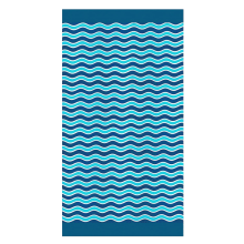 Éco-Friendly Custom sublimation Logo Imprimer une grande serviette de plage