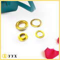 Big size 15mm flat gold silver eyelets