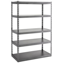 Rack de exibição de metal de aço inoxidável armazenável galvanizado