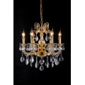 Salon Chandelier en cristal doré (cos9093)