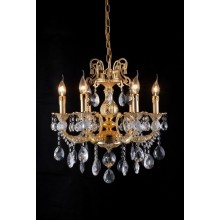 Salon Chandelier en cristal doré (cos9093)