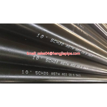 ASTM A53 Gr.B seamless bevel end pipes