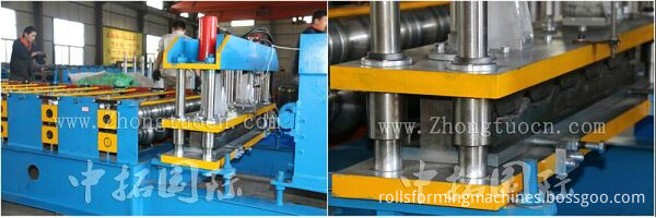 Corrugated Glazed Tile Roll Forming Machine