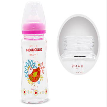 240ml Wide Neck Glass Bottle Baby Milk Bottle