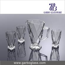 7PCS Clear Glass Water Set