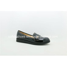 Hot Sale Comfort Lady Leather Casual Shoes