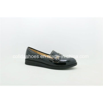 Hot Sale Comfort Lady Leather Souliers Casual