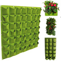 Planting a pocket Outdoor Fabric Wall Hanging Planter Grow Bags