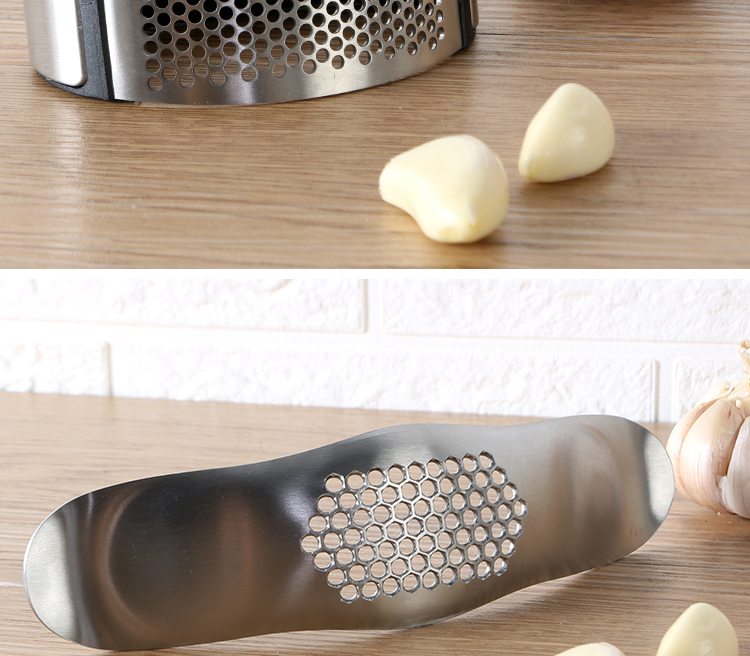 Stainless Steel Garlic Press