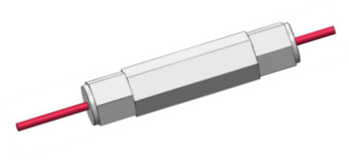 The temperature sensor of the submersible pump1