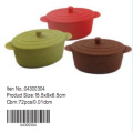 15.5*9cm Silicone Cake Mould with lid