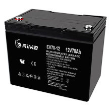 12V70AH Bateria de VRLA de energia elétrica para carrinhos de golfe