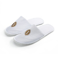 Cheap cotton fabric hotel slippers