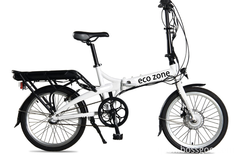 Front and rear fender electric bicycles