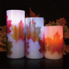 Resistente a la intemperie al aire libre color cambiar LED velas que se