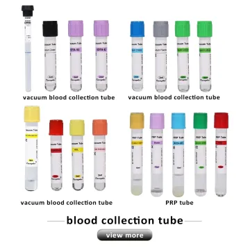 EDTA blood sampling tube disposable medical supplies