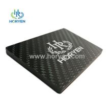 Custom logo 3k surface carbon fiber business cards