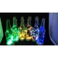 New Design Christmas Glass Bottle With Led Lights